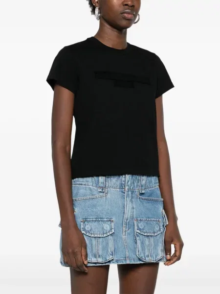 Marškinėliai Alexander Wang juoda