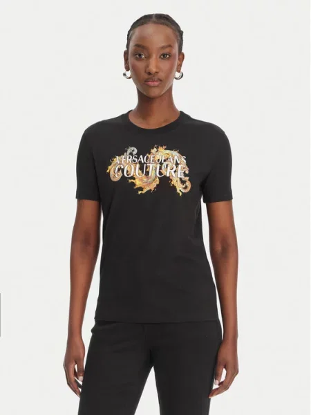 Versace Jeans Couture T-Shirt czarny