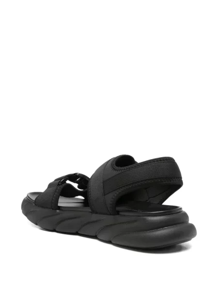 Sandale Sergio Moretti Firenze chunky cu bretele negru