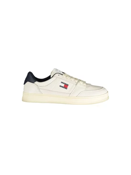Sneakersy Tommy Hilfiger skórzane białe