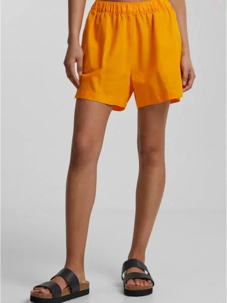 Krótkie szorty Uc Ladies płócienne pomarańczowe