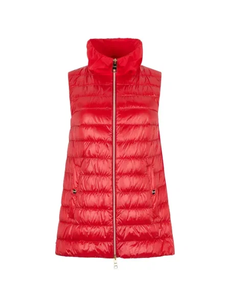 Яке Herno без ръкави червено