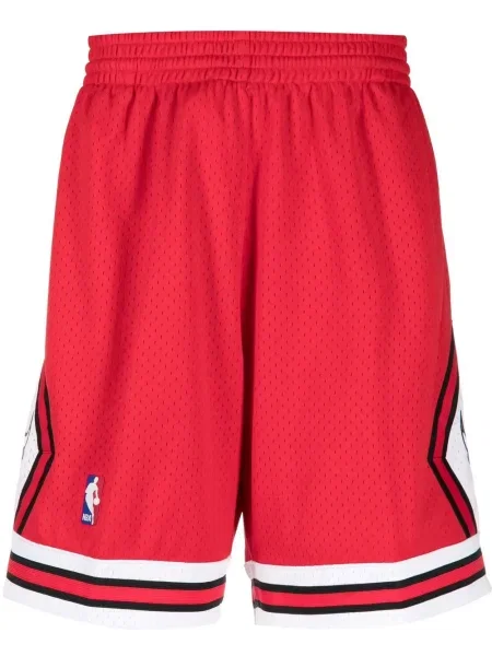 Pantaloni scurți Mitchell & Ness roșu