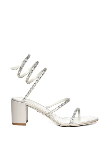 Sandale Rene Caovilla de cristal gri