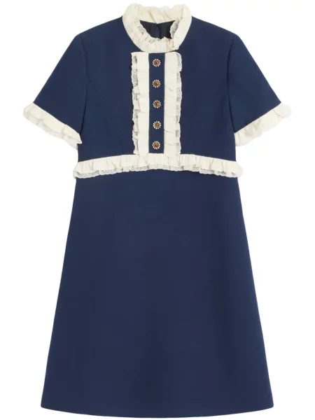 Vilnonė mini suknelė Valentino Garavani mėlyna