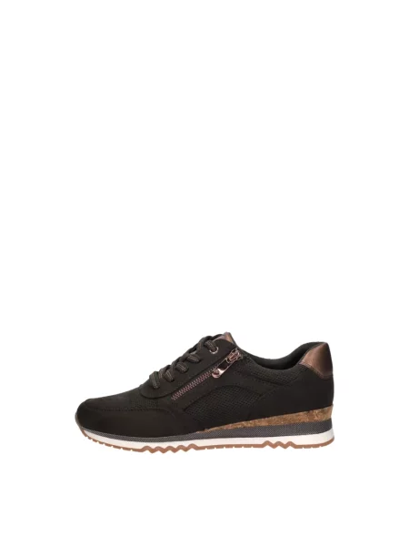 Sneakersy Marco Tozzi brązowe