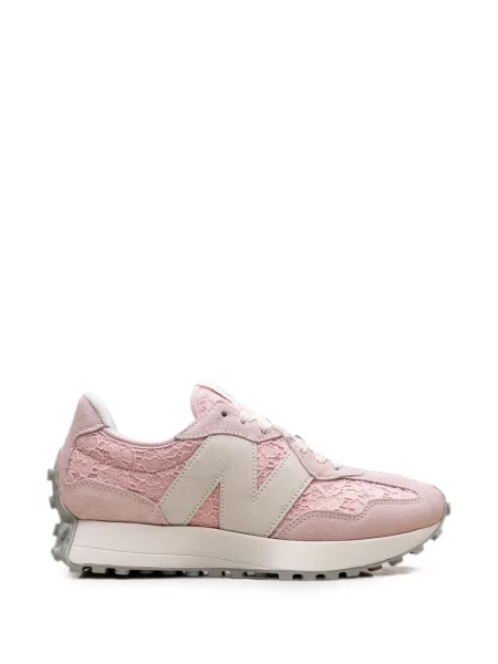 Sneakerși New Balance 327 din dantelă roz