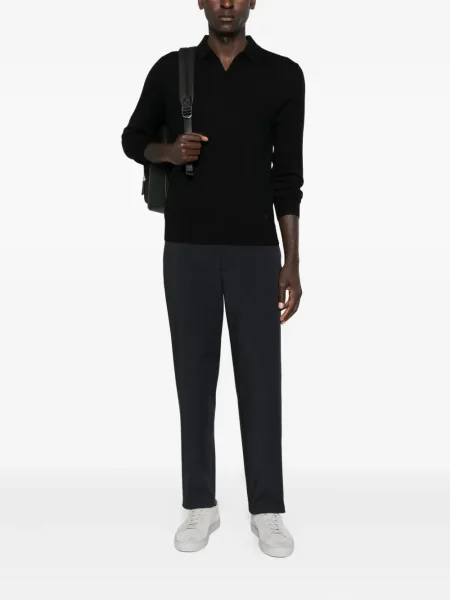 Дълго пуловер Emporio Armani черно