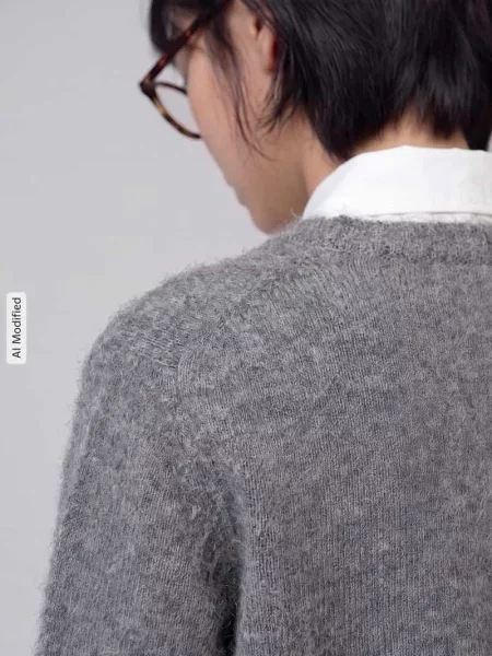 Sweter w kroju regular fit z mieszanki żywej wełny i kaszmiru model DECO' Weekend Max Mara