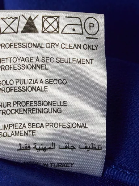 Pantaloni Safiyaa evazate albastru