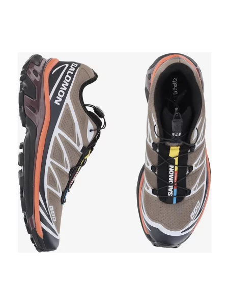 Sneakersy Salomon brązowe
