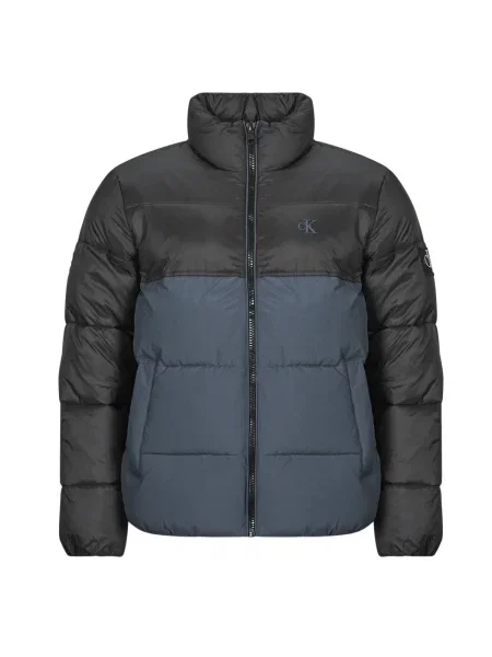 Geacă de blugi Calvin Klein Jeans albastru