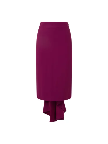 Spódnica midi Moschino brązowa