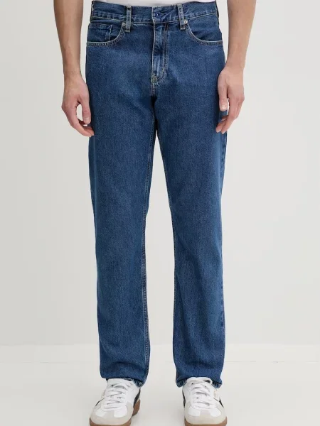 Karl Lagerfeld Jeans blugi tapered bărbați albastru