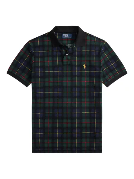 Șapcă Polo Ralph Lauren de mătase cu broderie cu dungi negru