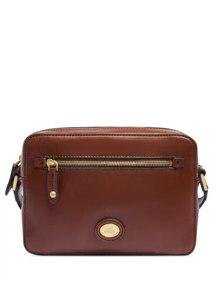 Geantă crossbody The Bridge din piele maro