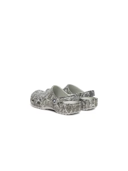 Papucs Crocs Classic Pop Animal Clogs szürke
