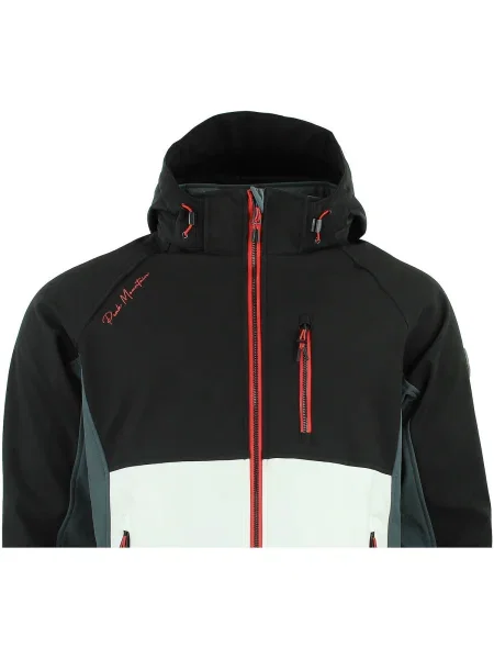 Geacă Peak Mountain softshell negru