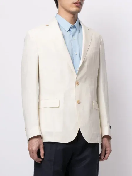 Lněný kabát Polo Ralph Lauren