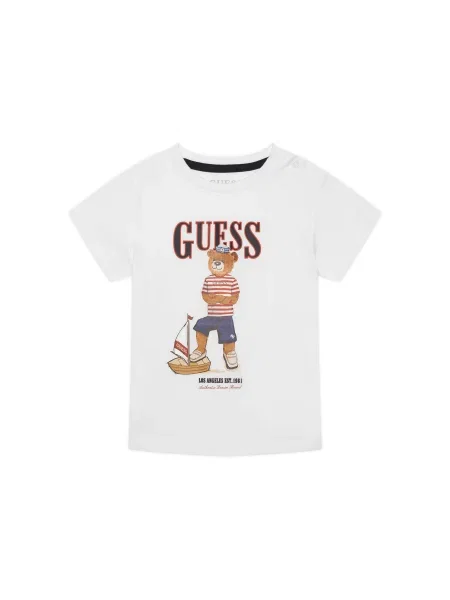 Guess Póló Regular Fit fehér