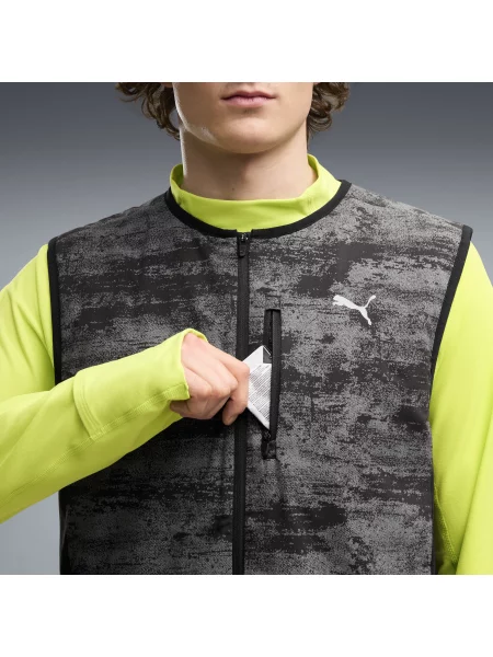 PUMA kamizelka Brightstride PrimaLoft® Performance Fit Odzież S czarny