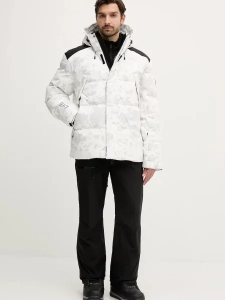 Горнолыжная куртка Ea7 Emporio Armani белая