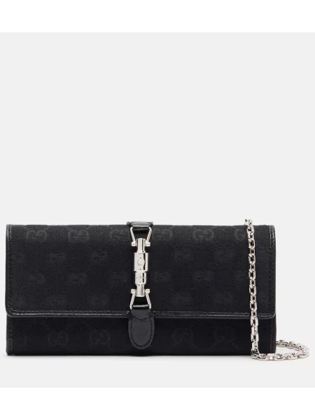 Platno ogrlica Gucci črna