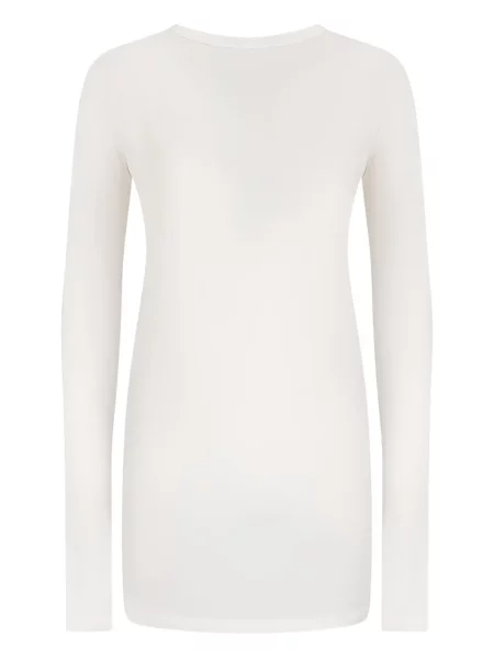 Dlouhý top Destin bílý