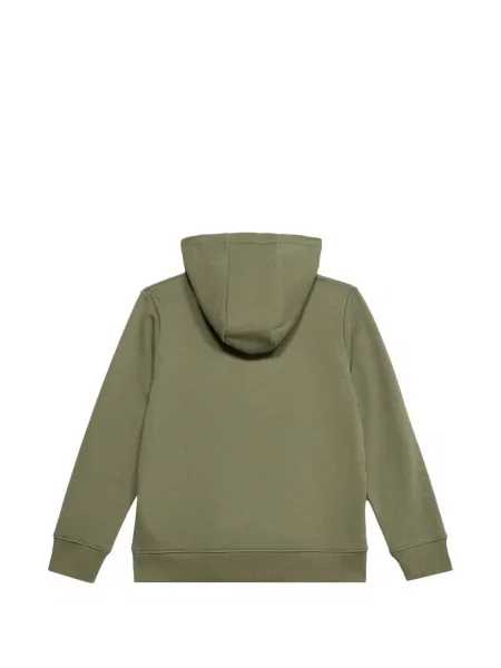 Bluza z kapturem dziecięca Lacoste zielona