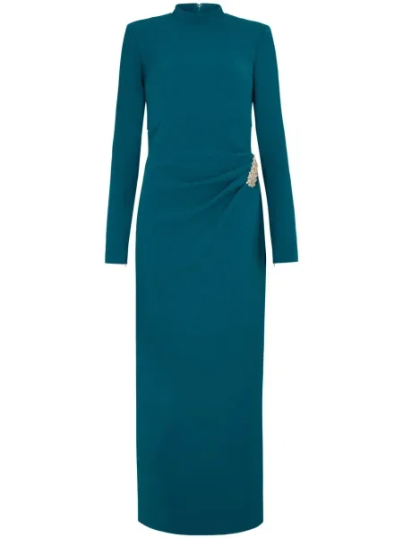 Rochie Sabina Bilenko de costum verde