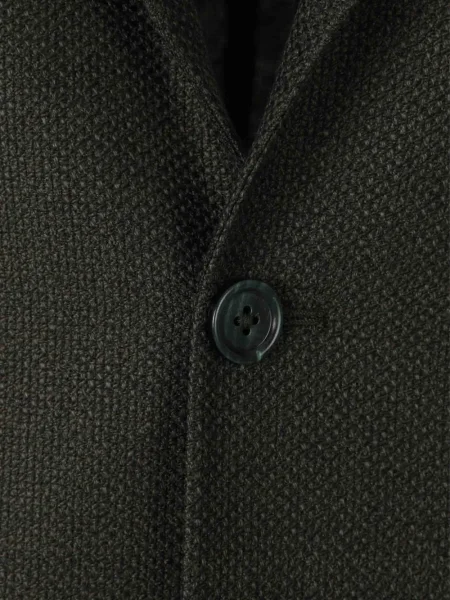 Sacou Scabal cu rever verde