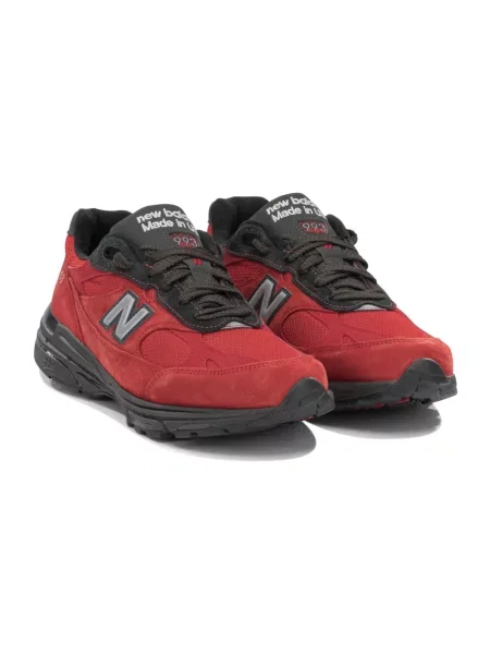 Sneakersy New Balance 992 skórzane czerwone