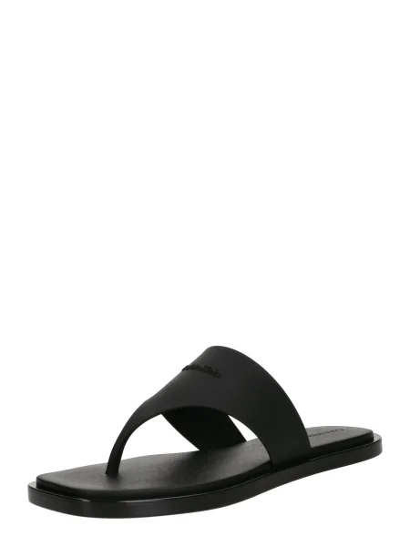 Calvin Klein Japonke Toepost Tpu Slide črna