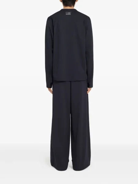 Μακρύς μπλούζα Mm6 Maison Margiela X Salomon μαύρο