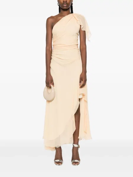 Rochie maxi Victoria Beckham de costum galben