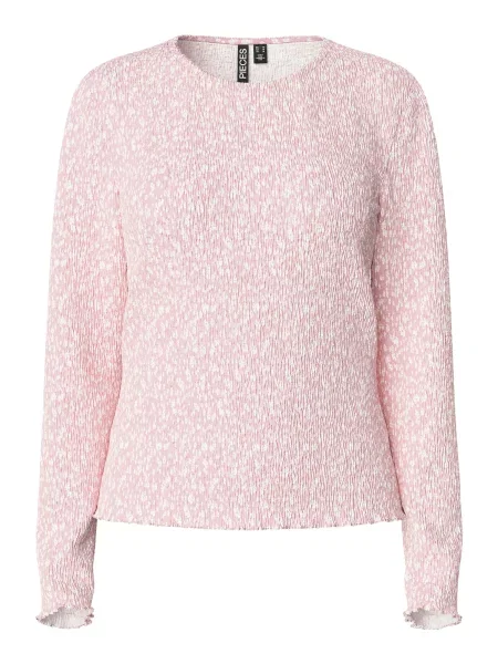 PIECES Tricou PCFLORA roz alb