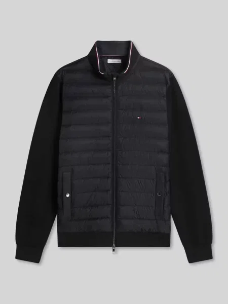 Kurtka Tommy Hilfiger pikowana czarna