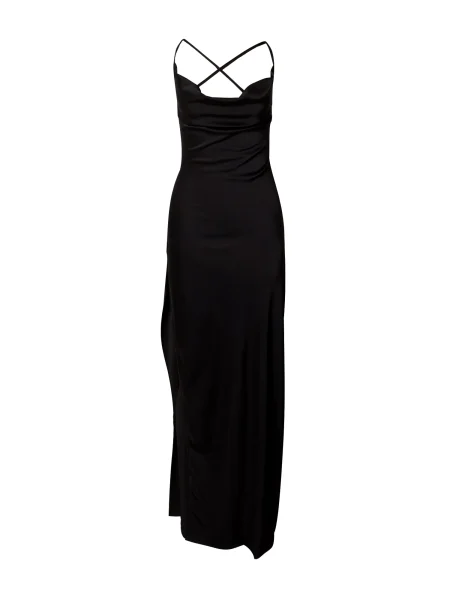 Misspap Večerné šaty čierna