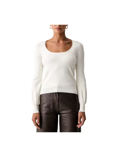 Sweter Twinset beżowy