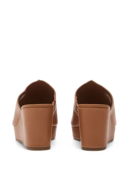 Sandale Clarks cu pană maro