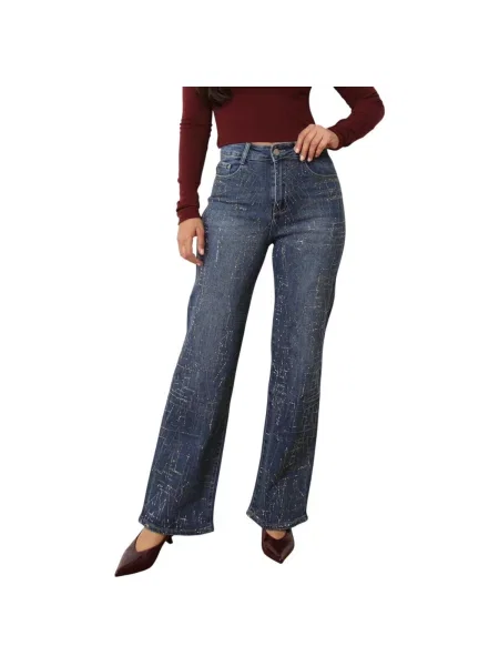 Blugi La Modeuse albastru