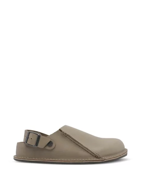 Papuci tip mules Birkenstock din piele