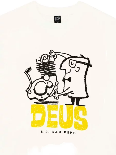 Tričko Deus Ex Machina biela