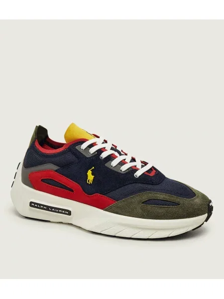 POLO RALPH LAUREN Sneakers Boerum | piele întoarsă cu adaos de piele