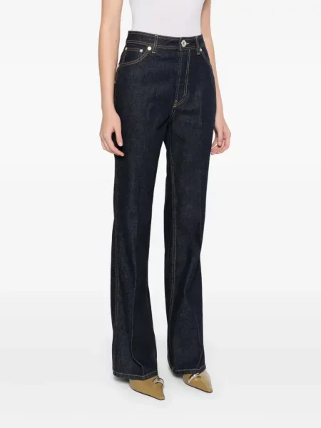 Trapéz kiszélesedő farmer Lanvin kék