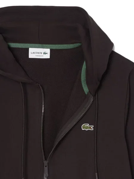 Hanorac cu glugă Lacoste maro