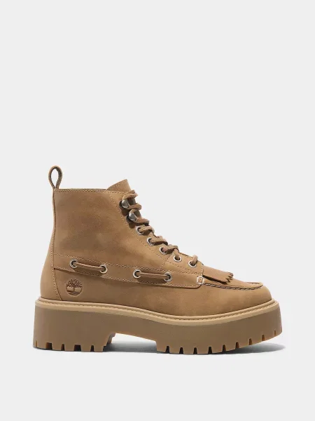 Шкіряні Черевики Timberland коричневий