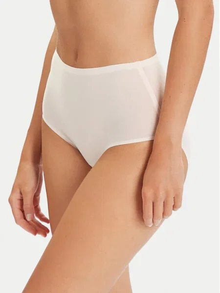 Chantelle figi z wysokim stanem Kobiety Sztuczne włókno jednolity ONE SIZE różowy