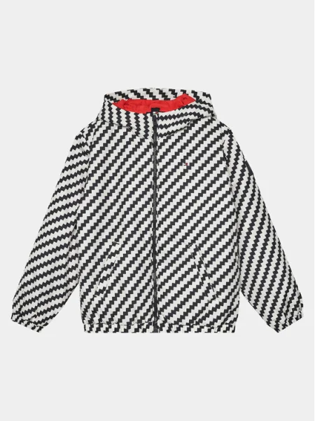 Tommy Hilfiger Geacă Zig Zag D alb