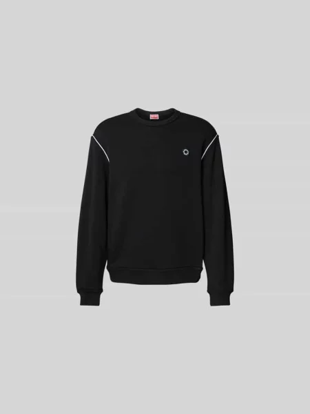 Bluza z czystej bawełny Kenzo czarna